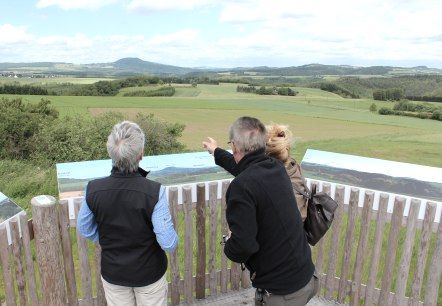 Aussichtsplattform Dörferblick-Schleife in Pomster, © Walter Schmitz Aussichtsplattform Dörferblick-Schleife in Pomster, © Walter Schmitz