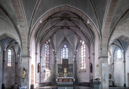 Chorraum Pfarrkirche St. Johannes der Täufer, © Tourist-Information Hocheifel-Nürburgring©Eifel Tourismus GmbH, Dominik Ketz Chorraum Pfarrkirche St. Johannes der Täufer, © Tourist-Information Hocheifel-Nürburgring©Eifel Tourismus GmbH, Dominik Ketz