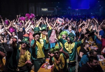 Action pur, © Atmosphäre Riesa© PDC Europe Action pur, © Atmosphäre Riesa© PDC Europe