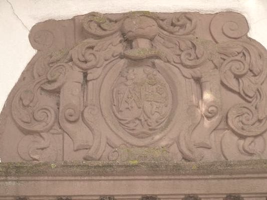 Portal an der Eingangstüre, © Bernd Hellgardt Portal an der Eingangstüre, © Bernd Hellgardt