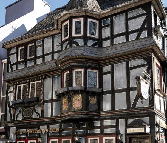 Fachwerkhaus Blaue Ecke in Adenau, © ©Eifel Tourismus GmbH, Dominik Ketz Fachwerkhaus Blaue Ecke in Adenau, © ©Eifel Tourismus GmbH, Dominik Ketz
