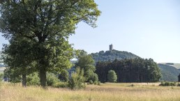 Blick auf Burg Olbrück, © Vulkanregion Laacher See/Kappest Blick auf Burg Olbrück, © Vulkanregion Laacher See/Kappest