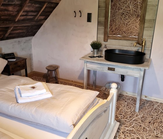 Waschplatz Stallzimmer, © Hoffmann, Western Cottage Hocheifel Waschplatz Stallzimmer, © Hoffmann, Western Cottage Hocheifel