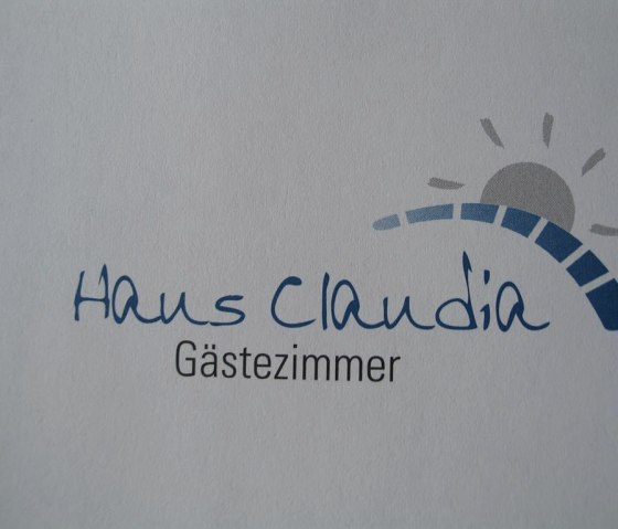 Logo Haus Claudia, © Weibrecht Logo Haus Claudia, © Weibrecht
