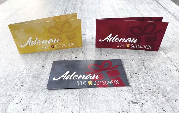 Gutscheine Gewerbeverein Adenau e.V. , © Gewerbeverein Adenau e.V. Gutscheine Gewerbeverein Adenau e.V. , © Gewerbeverein Adenau e.V.