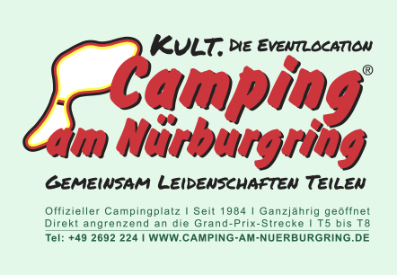 Camping am Nürburgring | Kult. Die Eventlocation, © Camping am Nürburgring GmbH, 53520 Müllenbach Camping am Nürburgring | Kult. Die Eventlocation, © Camping am Nürburgring GmbH, 53520 Müllenbach