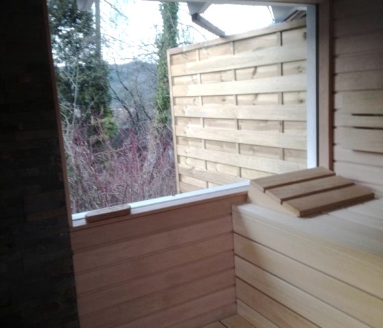 Sauna Fenster, © A.Zimmermann Sauna Fenster, © A.Zimmermann
