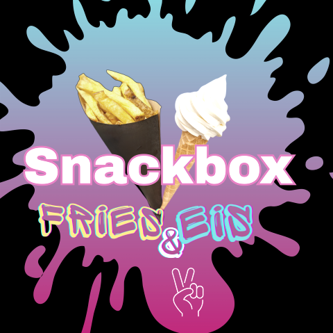 Logo Snackbox Fries&Eis, © Snackbox Fries & Eis, N. Nowakowski Logo Snackbox Fries&Eis, © Snackbox Fries & Eis, N. Nowakowski