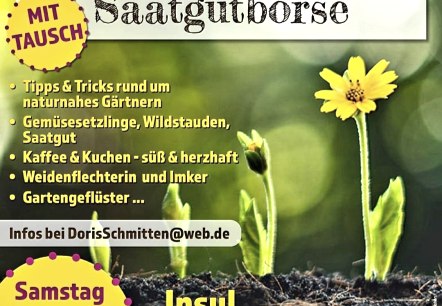 Pflanzen- und Saatgutbörse, © Pflanzen- und Saatgutbörse Insul Pflanzen- und Saatgutbörse, © Pflanzen- und Saatgutbörse Insul