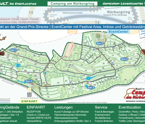 GELÂNDEPLAN | Camping-Events-Nürburgring, © Camping am Nürburgring GmbH, 53520 Müllenbach GELÂNDEPLAN | Camping-Events-Nürburgring, © Camping am Nürburgring GmbH, 53520 Müllenbach