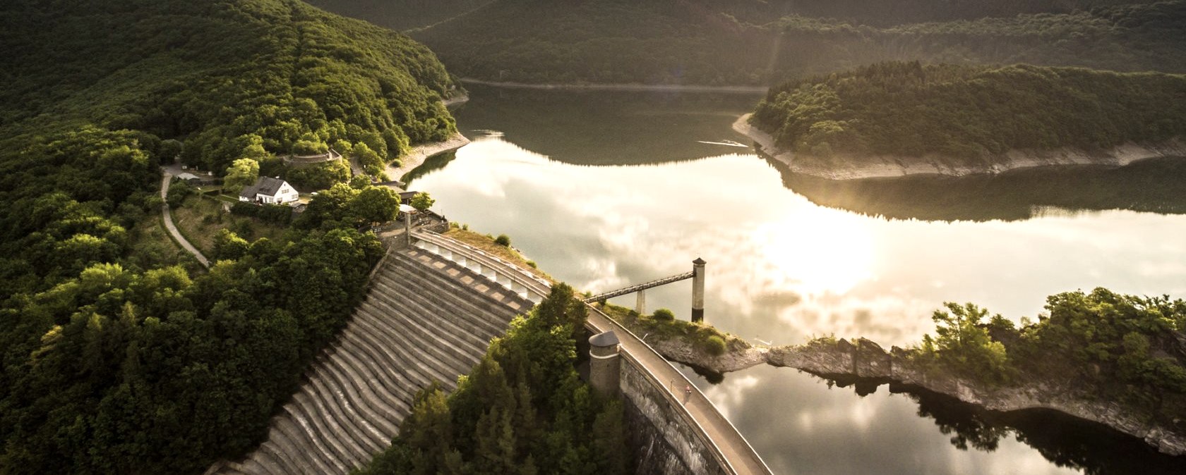 Blick auf Urfttalsperre im Nationalpark Eifel, © Eifel Tourismus GmbH, D. Ketz Blick auf Urfttalsperre im Nationalpark Eifel, © Eifel Tourismus GmbH, D. Ketz
