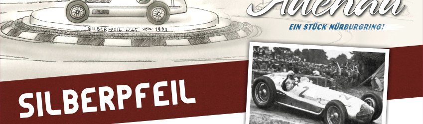 GEBURT DER „SILBERPFEILE“
Wie kam der „Silberpfeil“ zu seinem Namen und wo ist er
entstanden?, © KG Adenau /Stadt Adenau GEBURT DER „SILBERPFEILE“
Wie kam der „Silberpfeil“ zu seinem Namen und wo ist er
entstanden?, © KG Adenau /Stadt Adenau