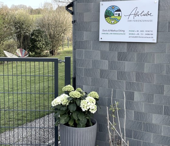 Eingang zum Garten Eingang zum Garten