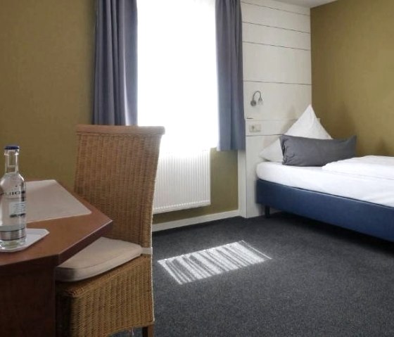 Einzelzimmer, © Hotel Hüllen Einzelzimmer, © Hotel Hüllen