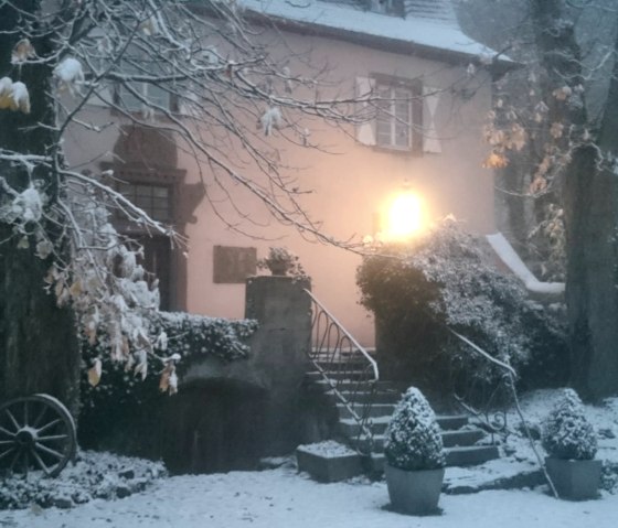 Anfang November: Der erste Schnee, © Bernd Hellgardt Anfang November: Der erste Schnee, © Bernd Hellgardt