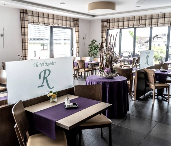 Speiseraum, © Hotel Rieder Speiseraum, © Hotel Rieder
