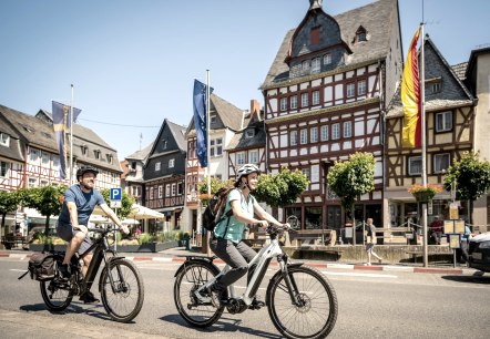 Radler in Adenau, © Eifel Tourismus GmbH, Dominik Ketz