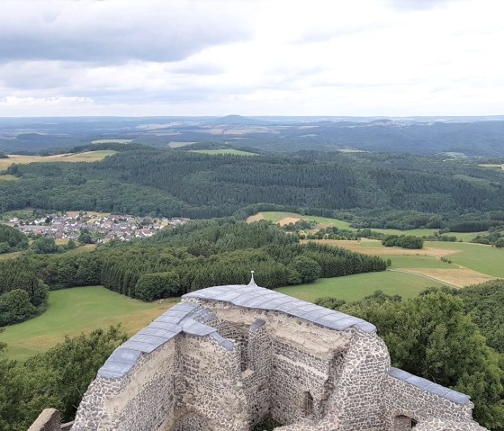 Aussicht von der Burgruine N&uuml;rburg, &copy; TI Adenau/Scheffold