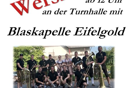 Plakat Vatertagsfest, © Blaskapelle Eifelgold