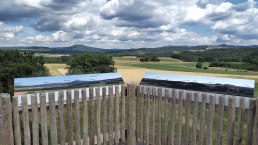 Aussichstplattform Panoramatafeln, © TI Hocheifel-Nürburgring©Siegfried Müller
