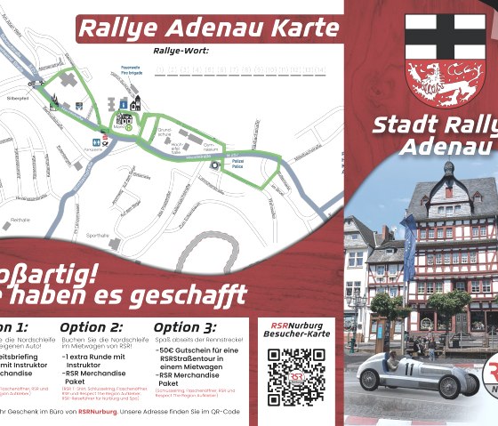 Faltblatt zur Gl&uuml;hwein Ralley, &copy; RSR und Stadt Adenau