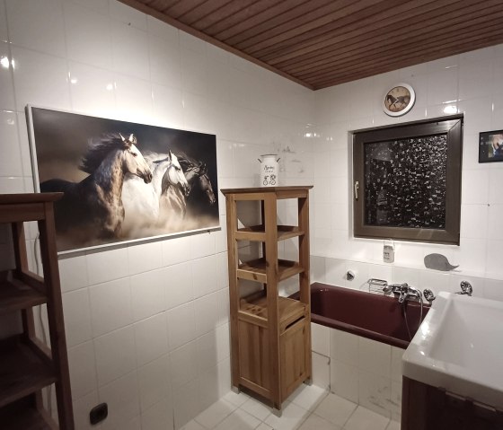 Doppelzimmer - Badezimmer, &copy; Martina Gebert