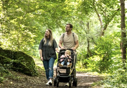 Wanderwege Kinderwagen geeignet , © TI Hocheifel-Nürburgring Dominik Ketz 
