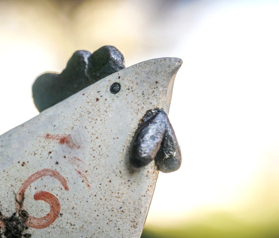 Keramikhuhn, &copy; D.Simsheuser