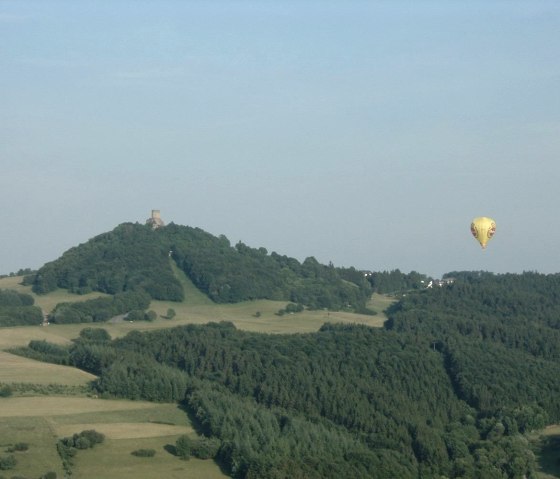 Ballonfahrt Eifel &uuml;ber die N&uuml;rburg, &copy; Franz Schmitz
