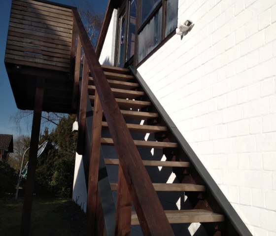 Eingang Fewo Eifelgl&uuml;ck, &copy; Petra Abrath-Wagener