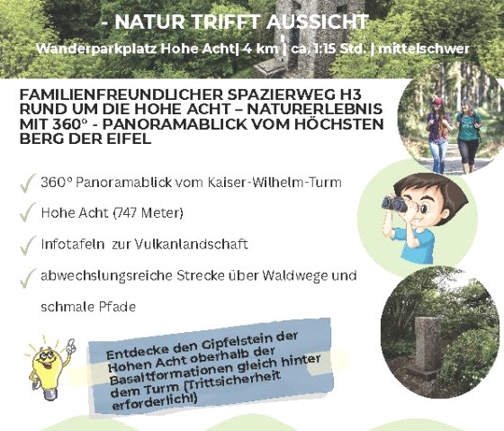 Rundweg um die Hohe Acht- Natur trifft Aussicht