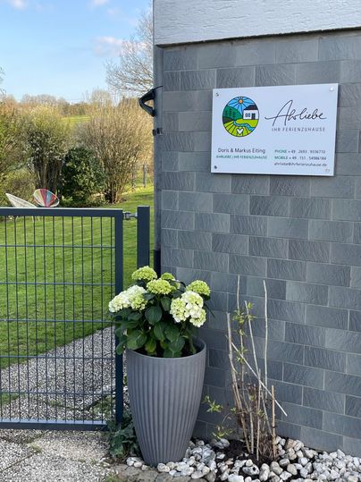 Porte d'entrée de l'appartement de vacances