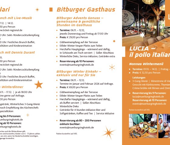 Winterzauber  2025, © Nürburgring Hotels & Ferienpark