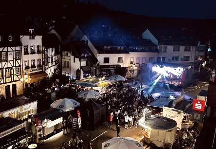 Heimatfest Abendstimmung, © Lina Schäfer