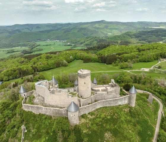 View of the Nürburg castle ruins, © Eifel Tourismus, D. Ketz