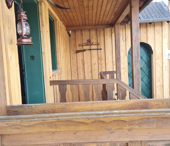 Hauseingang, &copy; Hoffmann, Western Cottage Hocheifel