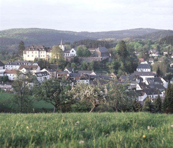View of Daun, destination of the mineral springs route, © Gesundland Vulkaneifel