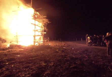 Martinsfeuer in der Hocheifel, © Rita Kaiser