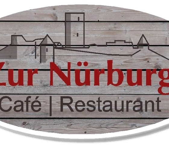 Logo Cafe`/ Restaurant Zur N&uuml;rburg, &copy; H.P. Hoffmann