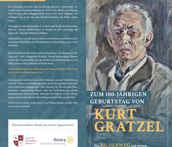 100-Jährigen Geburtstag | Kurt Grazel, © Verein für Heimatpflege Adenau e.V. | Kurt Gratzel