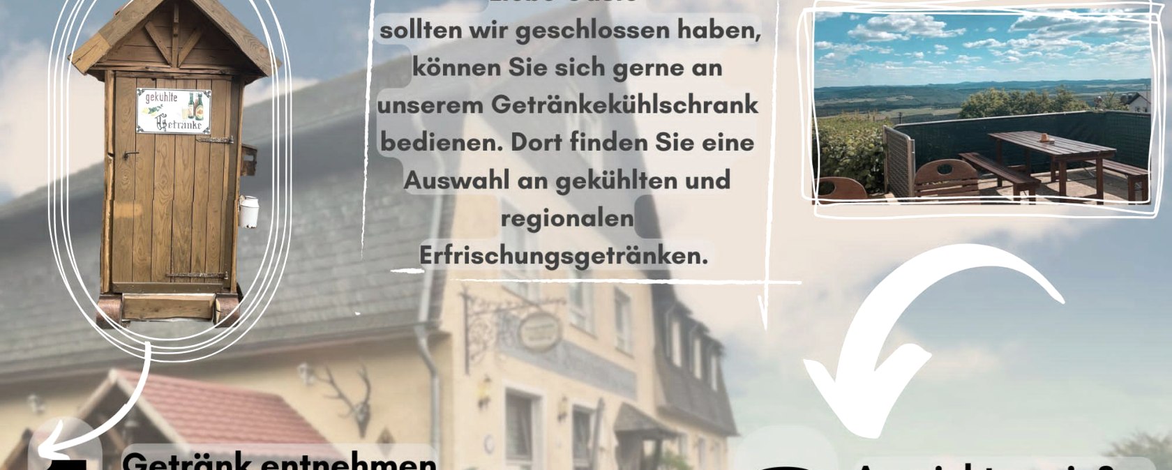 Getränkekühlschrank, © Burgschänke Aremberg