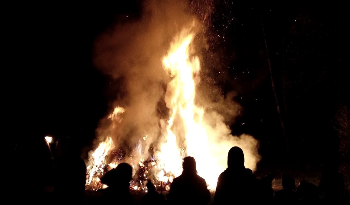 St. Martinsfeuer in der Hocheifel, © Daniela Schmitz