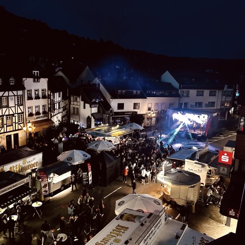 Heimatfest Abendstimmung, © Lina Schäfer