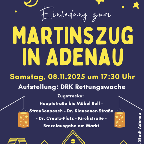 PlakatStMartin&copy;StadtAdenau, &copy; Stadt Adenau