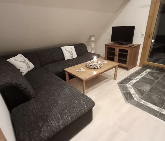 Ferienwohnung Wohnzimmer, © Martina Gebert