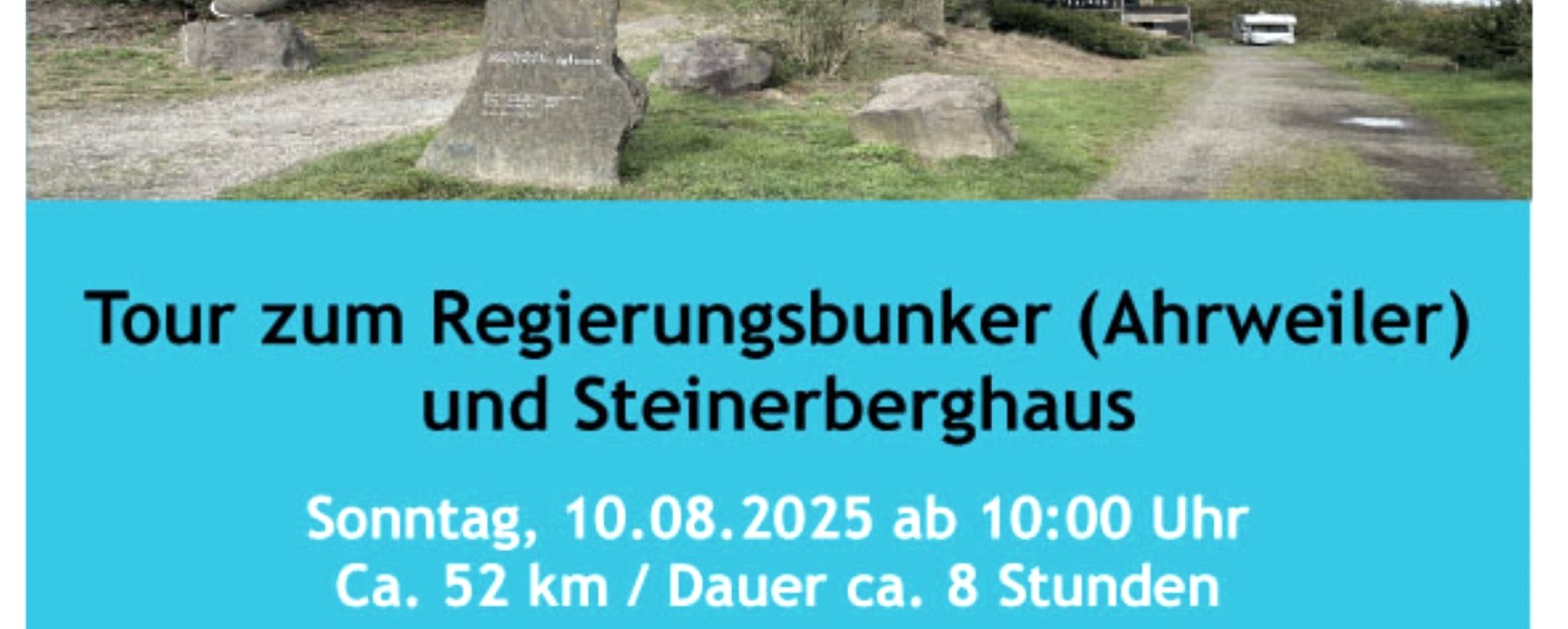 Tour zum Regierungsbunker/Steinerberghaus, © Tourist-Information Hocheifel-Nürburgring, Christian Schöfferle /  E-Biken mit Leidenschaft