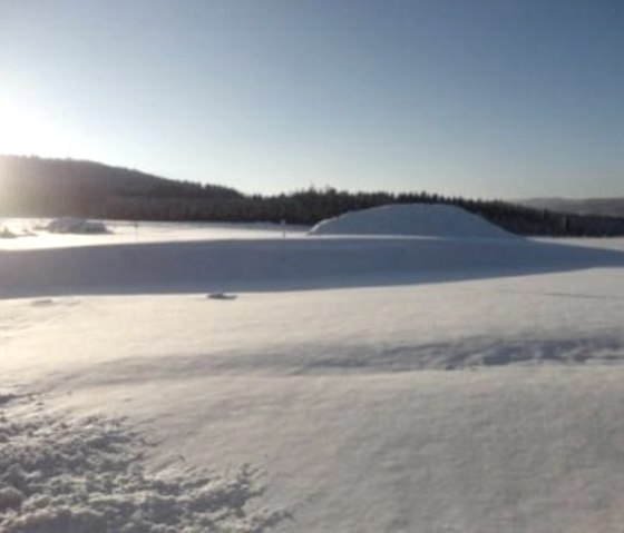 Uitzicht in de winter, © FeWo Ruland