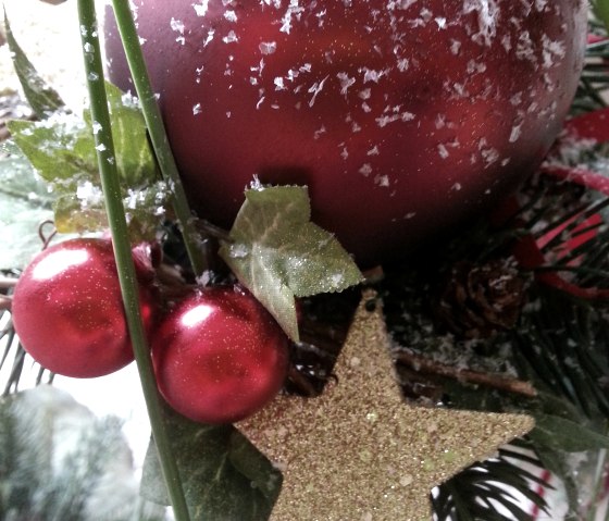 Adventsdekoration, &copy; Marion Wamig