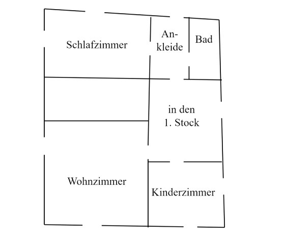Grundriss 2. Stock