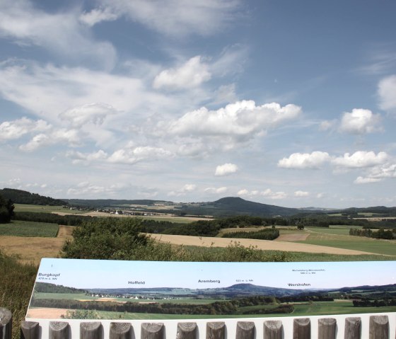 Panoramatafel D&ouml;rferblick, &copy; Uschi Regh, Eifel Tourismus GmbH